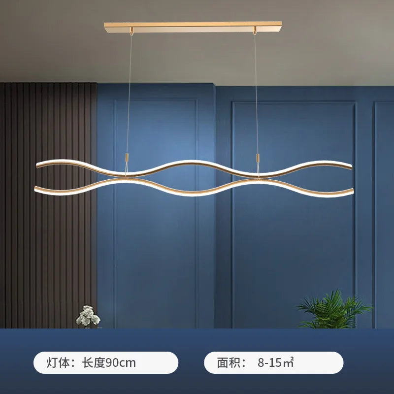 DecorBites™ LED Chandelier for Modern Dining, Bar Table Pendant Light