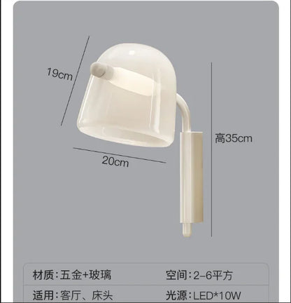 DecorBites™ Glass Chandelier: Modern Nordic Style for Living Room, Bedroom, or Bar