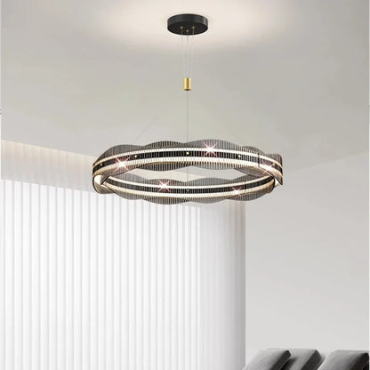 DecorBites™ LED Pendant Light: Modern Minimalist Chandelier for Living, Dining, Kitchen, Bedroom, Office