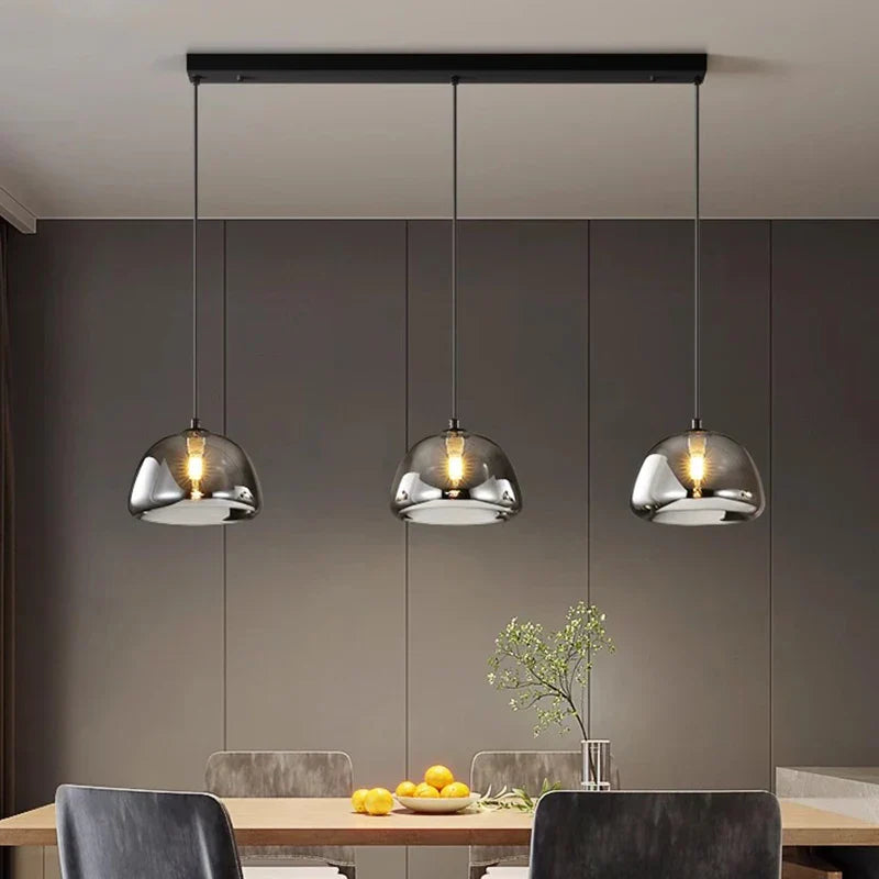 Silver Wabi Sabi LED Chandelier