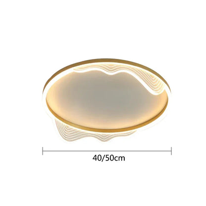 DecorBites™ Golden Lustre Ceiling Lamp for Bedroom Living Dining Kitchen Lighting