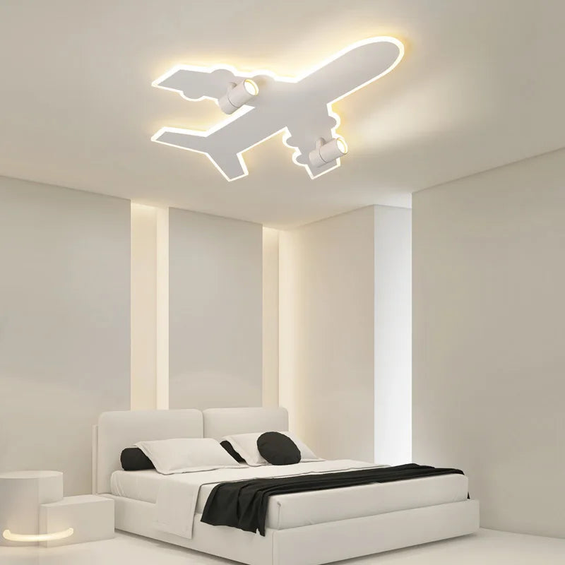 DecorBites™ Kids Ceiling Lights Cartoon Boys Bedroom Creative Eye Protection LED Lighting