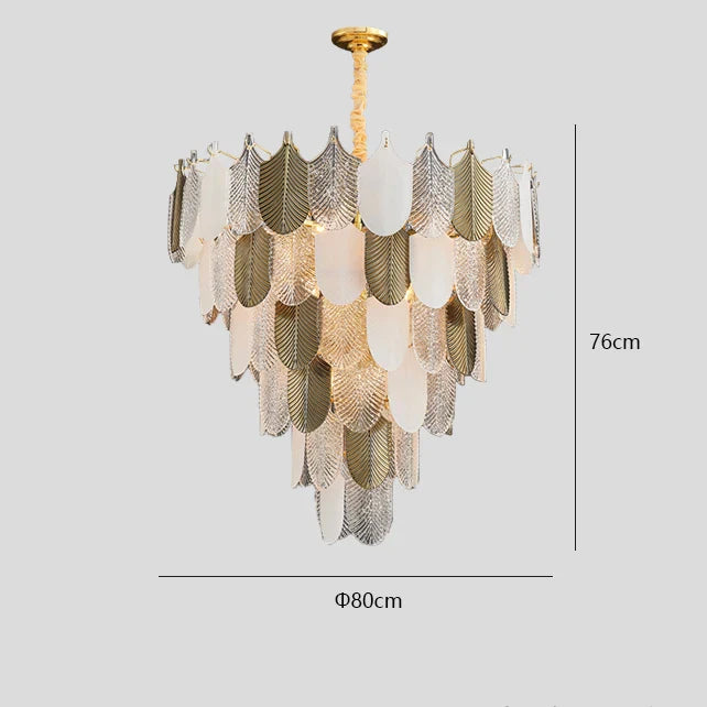 DecorBites™ Crystal Indoor Chandelier: Postmodern LED Suspension Lamps for Luxe Living Room Decor