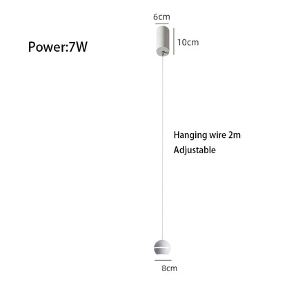 Lámpara colgante LED dorada DecorBites™ de 7 W, lujosa y elegante, ideal para comedor o dormitorio.