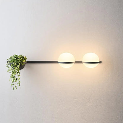 DecorBites™ LED Art Deco Wall Lights: Modern, Creative Plant Design for Home Living Room Bedroom