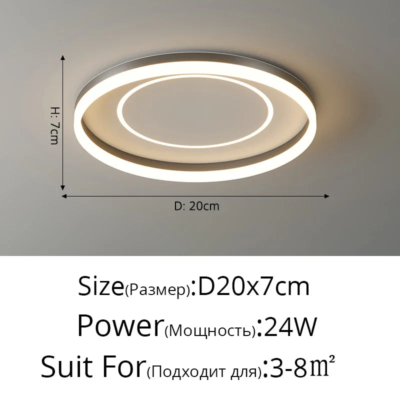 DecorBites™ LED Ceiling Light Strip for Corridor, Balcony & Living Room
