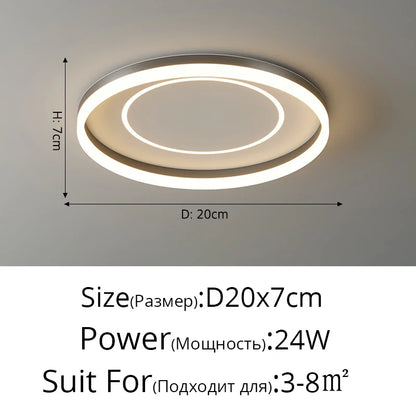 DecorBites™ LED Ceiling Light Strip for Corridor, Balcony & Living Room