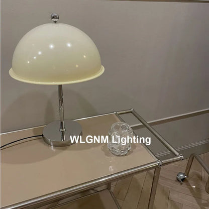 مصباح طاولة DecorBites™ Bauhaus Mushroom، إضاءة ليلية LED من الأكريليك العصري