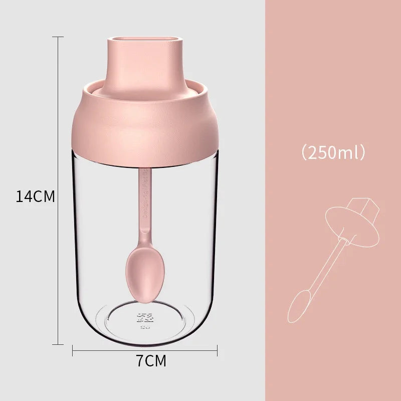 DecorBites™ Glass Seasoning Bottle Set