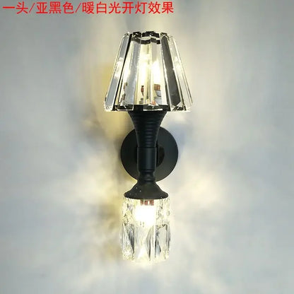 DecorBites™ K9 Crystal Wall Lamp for Living Room and Bedroom Atmospheric Lighting