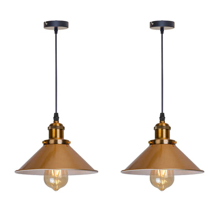 DecorBites™ Industrial Retro LED Hanging Chandelier Pendant Light for Home Dining, Bar, and Restaurant Décor