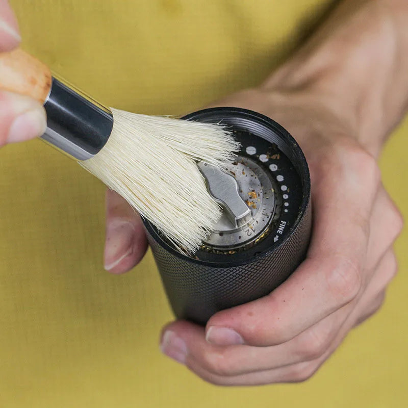 DecorBites™ Coffee Grinder Cleaner Brush Handle - Espresso Bean Powder Grain Cleaning Tool