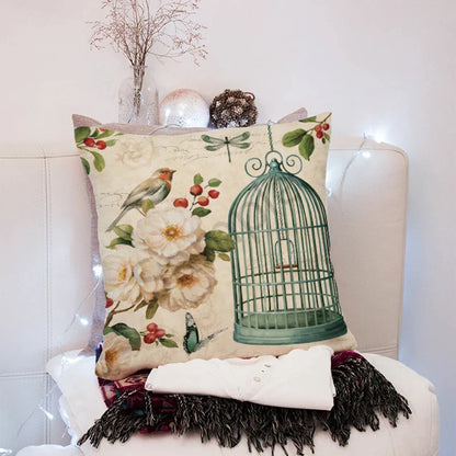 وسادة DecorBites™‎ بلون الخوخ مقاس 45×45 سم لغرفة المعيشة والأريكة والسرير والكرسي والمكتب