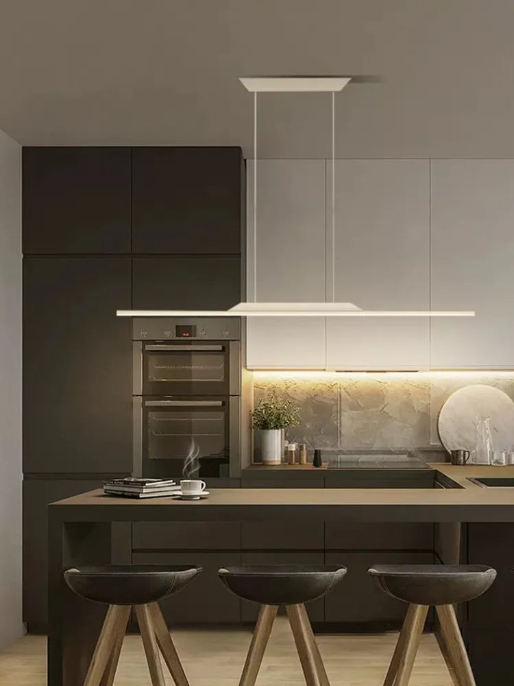 ثريا DecorBites™ Black Line: تصميم صالون أنيق، إضاءة فاخرة للمنزل والمطعم