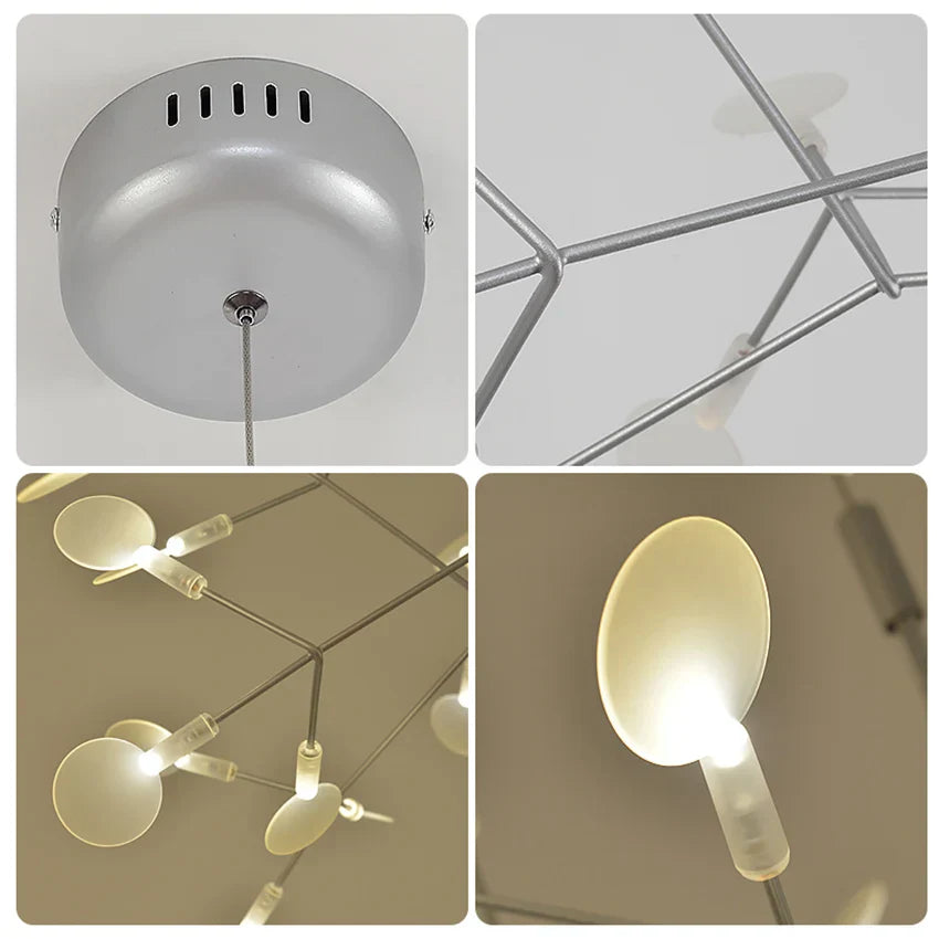 Nordic Brass Ceiling Chandelier