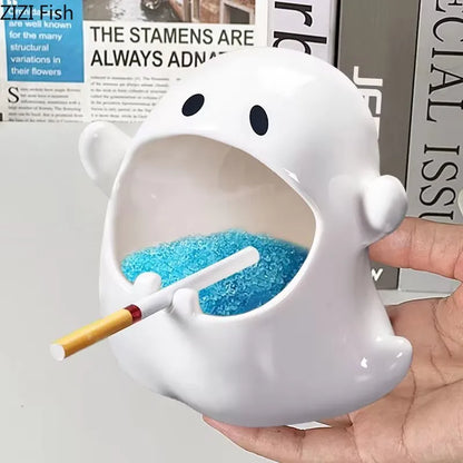 ديكور بايتس™ دمى هالوين من رماد البورسلين والسيجار والسيراميك وديكورات المكتب