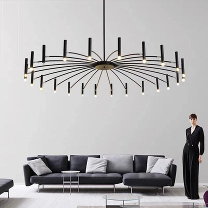 DecorBites™ LED Chandelier: Modern Nordic Design for Living Room, Bedroom, Office, Study - Home Décor Lighting