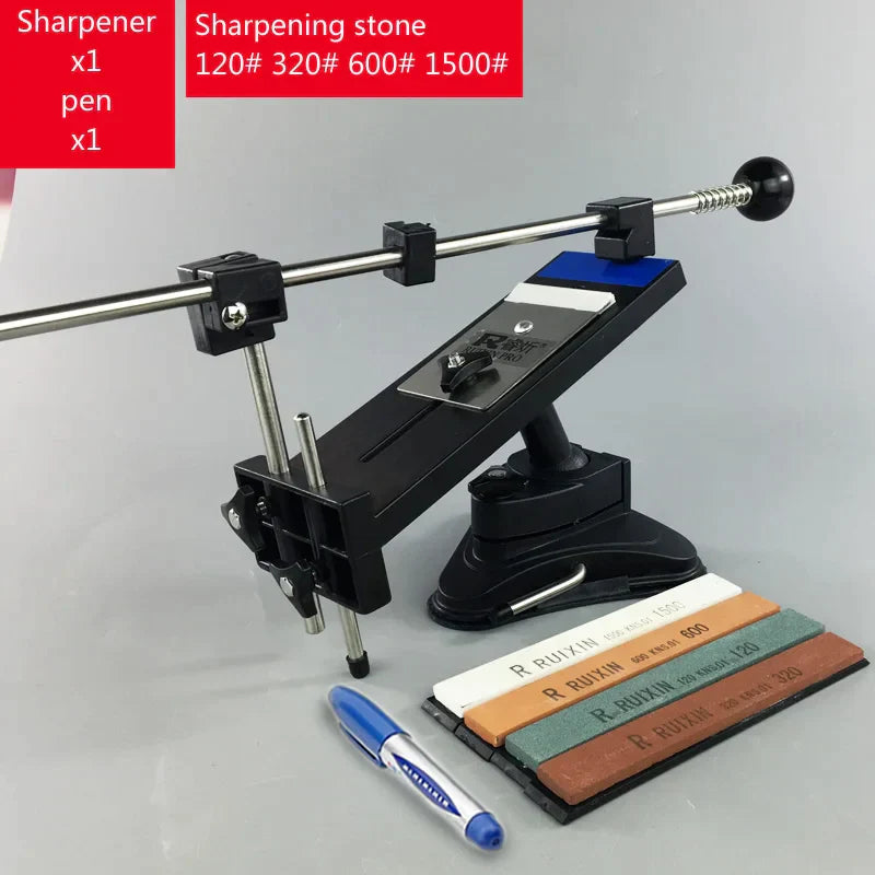 DecorBites™ Knife Sharpener System Stone Bars Grinders - Professional Chef Tool Edge Sharpening