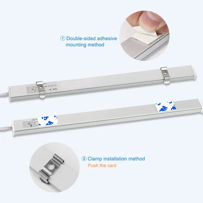 DecorBites™ LED Under Cabinet Light Hand Sweep PIR Motion Sensor Wardrobe Lamp