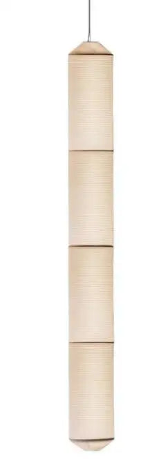 ديكوربايتس™ مصباح معلق من ورق الأرز أكاري لغرفة المعيشة وغرفة النوم - تصميم وابي سابي