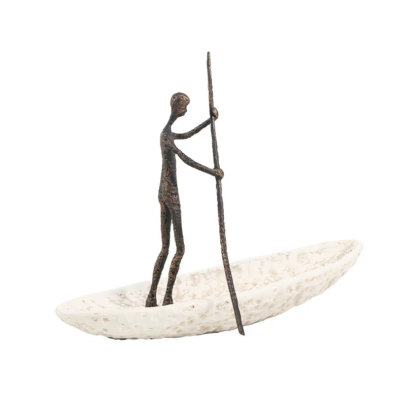 DecorBites™ Leopard Metal Horse Decoration for Study Office, Living Room Crafts & Home Decor