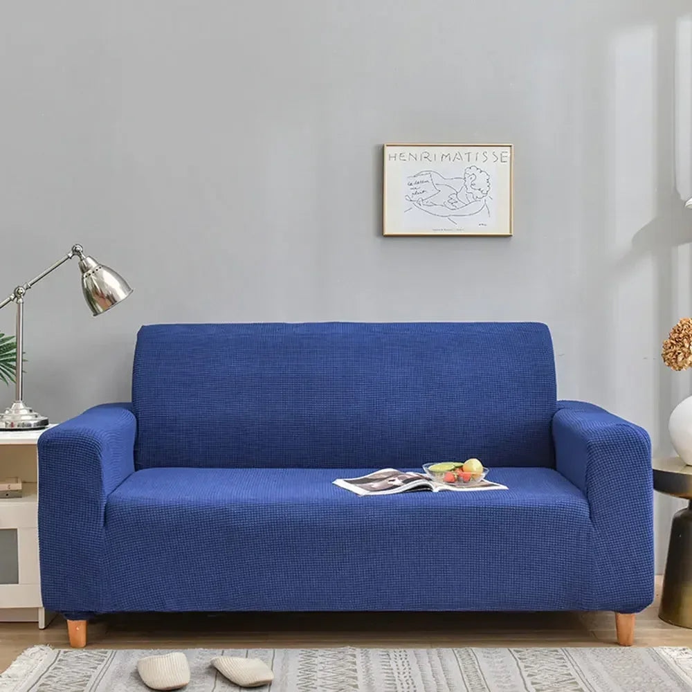 غطاء أريكة DecorBites™ ثلاثي الأبعاد مبطن وسميك من البوليستر المرن والسباندكس