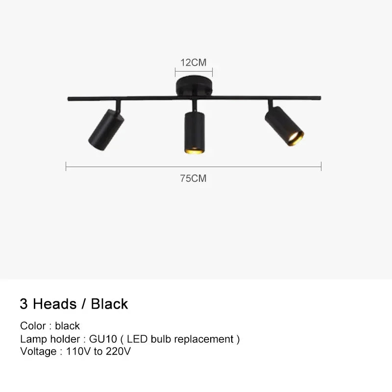 Adjustable LED Ceiling Chandelier