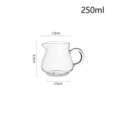 DecorBites™ Gourd Shape Glass Mug Cup for Coffee, Whiskey, Wine, and More
