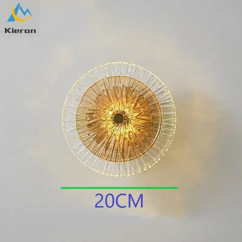 Lámparas de pared LED de cristal DecorBites™ para la decoración de la sala de estar y el dormitorio