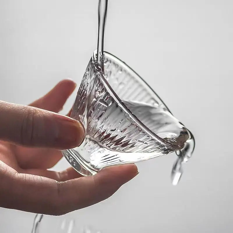 DecorBites™ Japanese Tea Cup Set of Cute Heat-resistant Glass Mugs and Teacups