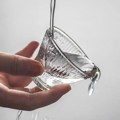 DecorBites™ Japanese Tea Cup Set of Cute Heat-resistant Glass Mugs and Teacups