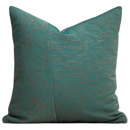 DecorBites™ Gold Leopard Embroidered Pillow Cover for Luxe Living Room Decor