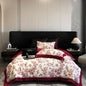 Decobites Luxury Vintage Egyptian Cotton Bedding Set with Digital Printing