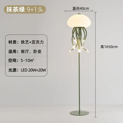 ديكوربايتس™ مصباح قنديل البحر LED كاواي فني لديكور غرفة النوم والإضاءة