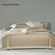 Lace Cotton Bedding Set 1200TC Egyptian King