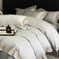 Decobites Luxury Embroidery Bedding Set - Premium Duvet Cover, Bedspread, Pillowcases