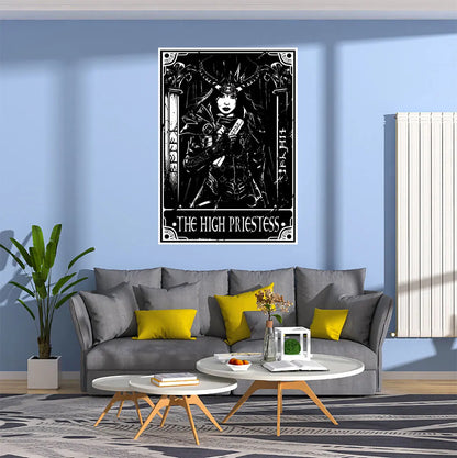 Decobites Hippie Tarot Card Tapestry: Astrology & Witchcraft Wall Hanging for Home Decor