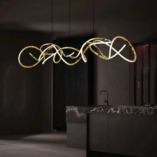 DecorBites™ LED Pendant Light Chandeliers for Modern Living and Dining Room Lighting