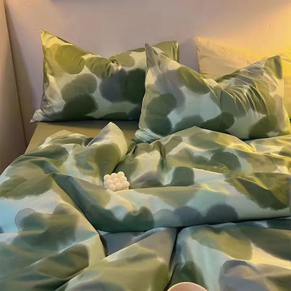 DecorBites™ Checkerboard Pattern Duvet Cover Set - Stylish and Cozy Bedding Kit for Bedroom