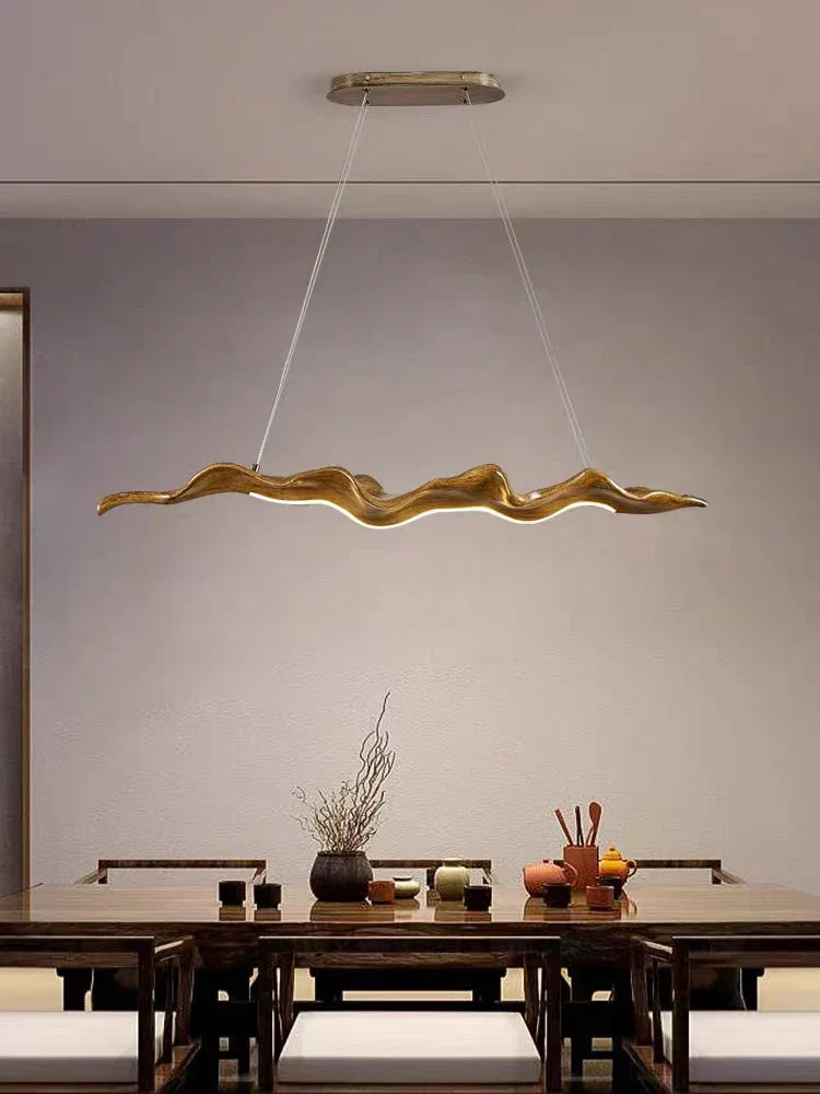 DecorBites™ Leaf Pendant Lights: Dimmable RC Hanging Lamp for Indoor Decor Lighting