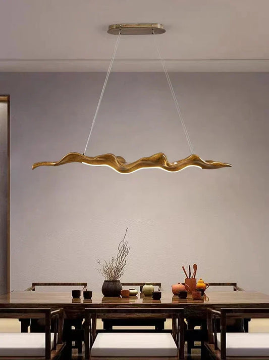 DecorBites™ Leaf Pendant Lights: Dimmable RC Hanging Lamp for Indoor Decor Lighting