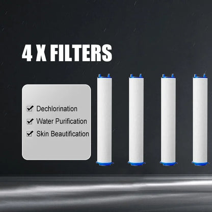 DecorBites™ Large Panel Adjustable High Pressure Shower Head for Eco-Friendly Rainfall Experience