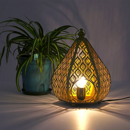 DecorBites™ Gourd Candle Holder: European Retro Light Luxury Table Decor Ornament