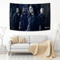 Decobites Boho Band Tapestry Flag for Home Décor & Wall Art