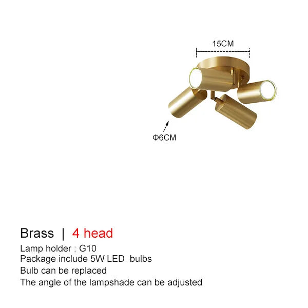 ديكوربايتس™ مصباح سقف LED قابل للتعديل للديكور المنزلي والإضاءة