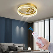 Luces de Techo LED Oro Decorbites™ con Control Remoto Regulable para Iluminación de Sala de Estar y Cocina
