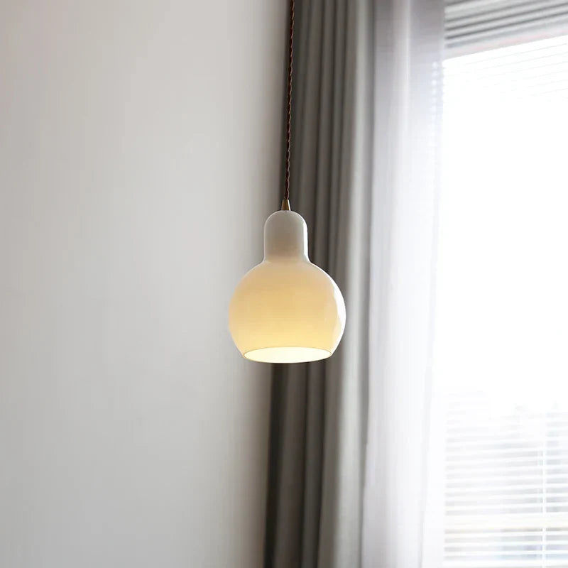 DecorBites™ Glass LED Pendant Lamp | Adjustable Nordic Hanging Light