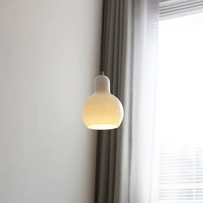 DecorBites™ Glass LED Pendant Lamp | Adjustable Nordic Hanging Light