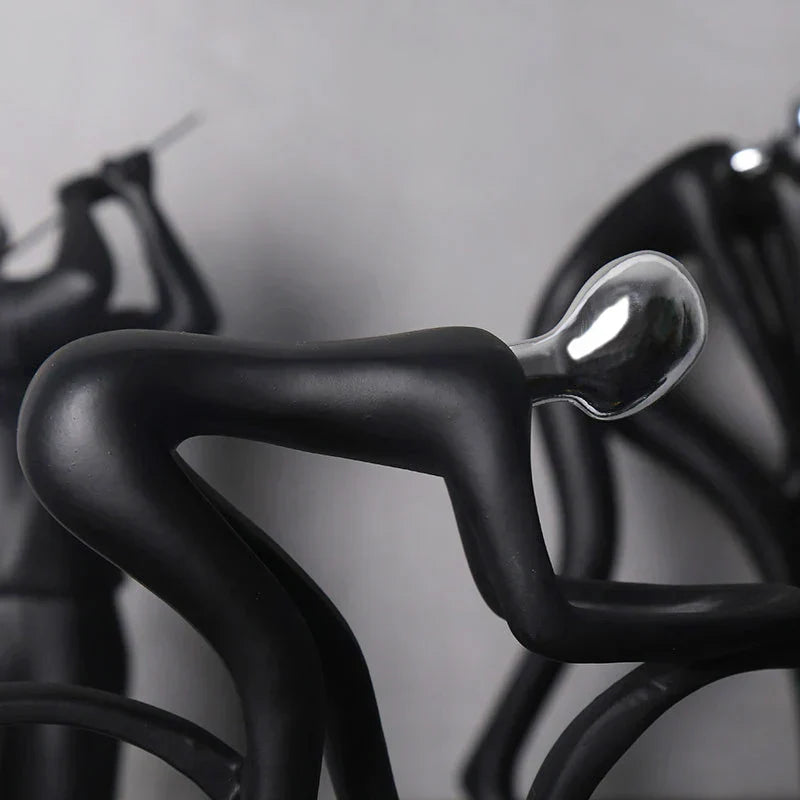 ديكوربايتس™ تمثال رياضي تجريدي لديكور المنزل والمكتب