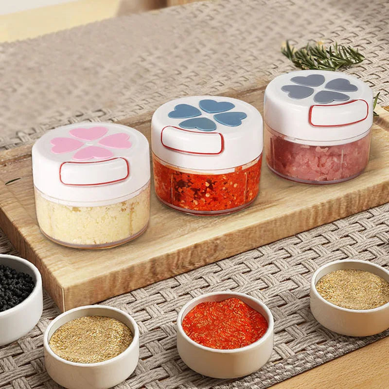 Decorbites™ Cocina Picadora Trituradora Cortadora de Ajo Jengibre Carne Vegetales